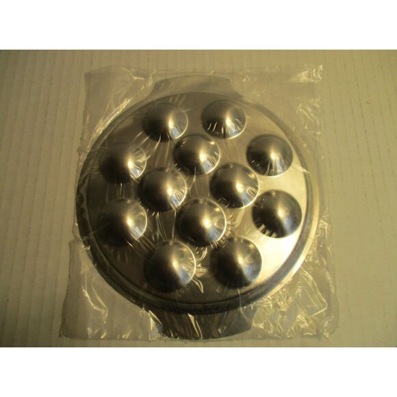*Cromargan Stainless Steel Egg Serving Platter Tray Dish - NWT - Picture 2 of 4